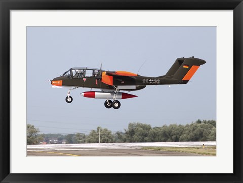 Framed Rare OV-10 Bronco in German Air Force Markings Print