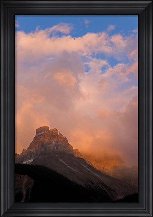 Framed British Columbia, Yoho NP, Cathedral Mountain Print