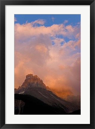 Framed British Columbia, Yoho NP, Cathedral Mountain Print