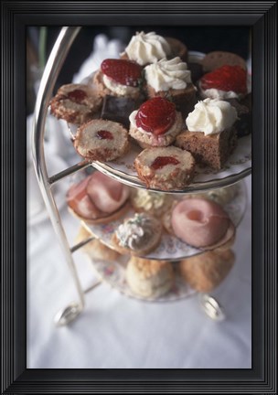 Framed High Tea in Stanley Park, Vancouver, British Columbia, Canada Print