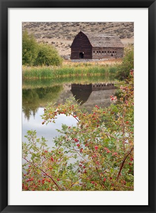 Framed Canada, Osoyoos Haynes Ranch Buildings Preservation Project Print