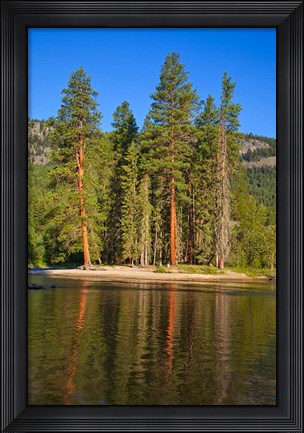 Framed Kettle River Provincial Park, British Columbia Print