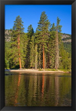 Framed Kettle River Provincial Park, British Columbia Print