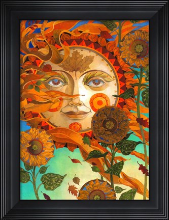 Framed Autumn Sun Print