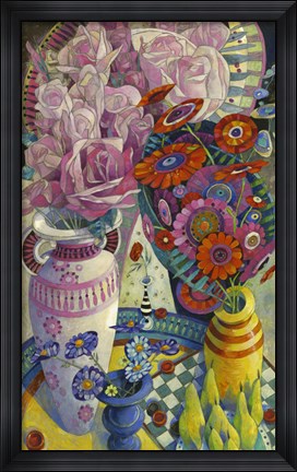 Framed From the Garden Print