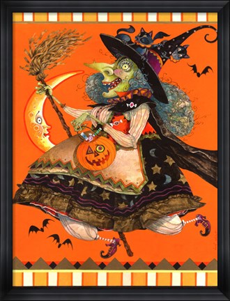 Framed Witch Print