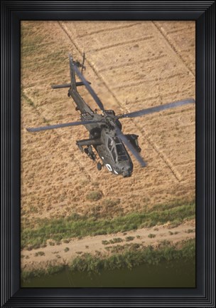 Framed AH-64D Apache Print