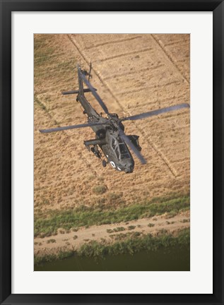 Framed AH-64D Apache Print