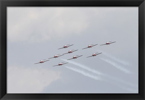 Framed Snowbirds 431 Royal Canadian Air Force Print