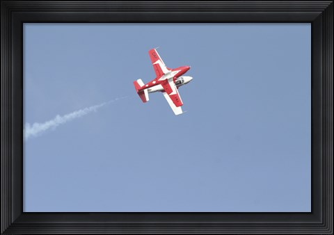 Framed Snowbirds 431 Air doing a Demonstration Print