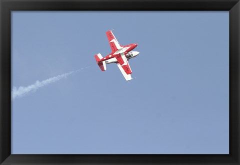 Framed Snowbirds 431 Air doing a Demonstration Print