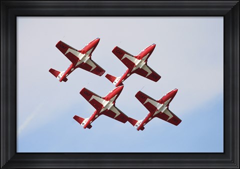Framed Snowbirds 43 Squadron of the Royal Canadian Air Force Print