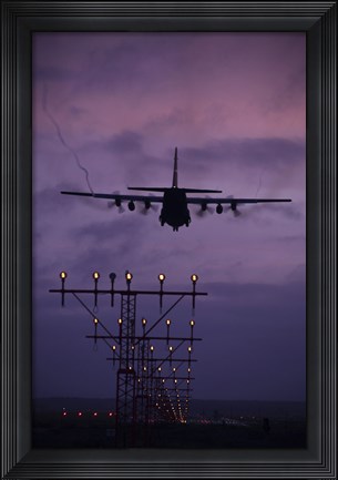 Framed C-130J Super Hercules Print