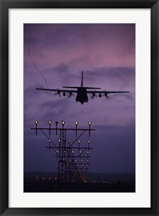 Framed C-130J Super Hercules Print