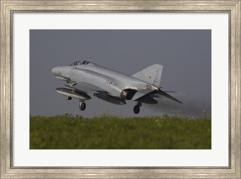 Framed German F-4F Phantom, Florennes Airfield, Belgium Print