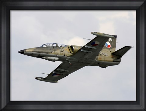 Framed Aero L-39ZA Albatros Trainer Aircraft of the Czech Air Force Print