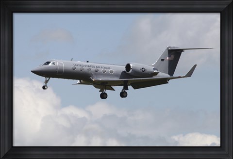 Framed Gulfstream C-20H Executive Transport Plane of the US Air Force Print