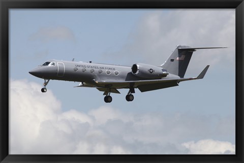 Framed Gulfstream C-20H Executive Transport Plane of the US Air Force Print