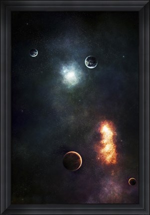 Framed Two Armageddon&#39;s Happening at the Same Time Print
