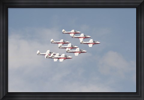 Framed Snowbirds 431 Air Demonstration Squadron of the Royal Canadian Air Force Print