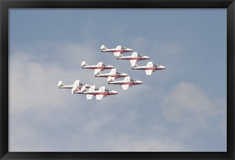 Framed Snowbirds 431 Air Demonstration Squadron of the Royal Canadian Air Force Print