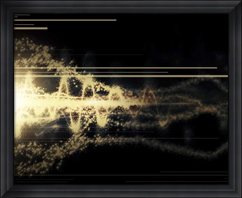 Framed Burst of Energy Forms into Powerful Beam ofLight Print