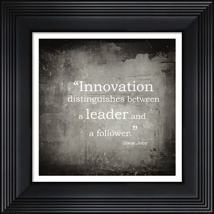 Framed Innovation Print