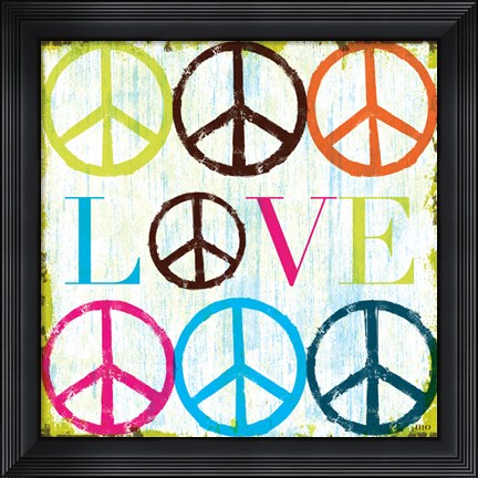 Framed Love Print