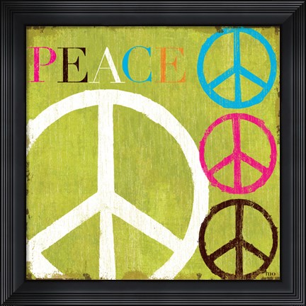 Framed Peace Print