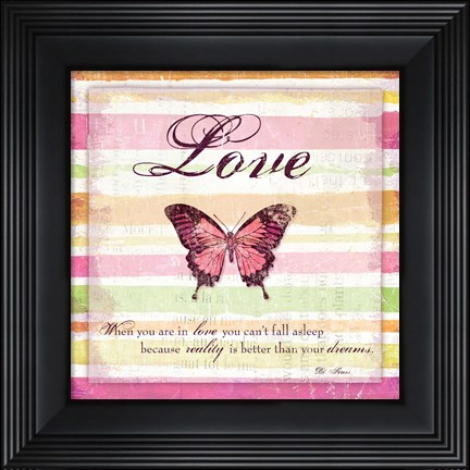 Framed For My Heart I Print