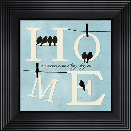 Framed Well Said II Print