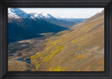 Framed Todagin South Slope Provincial Park, British Columbia Print