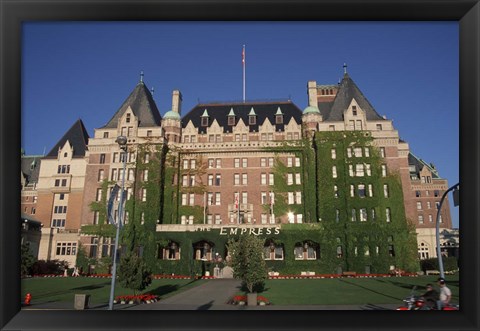 Framed Victoria Empress Hotel, British Columbia, Canada Print