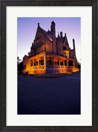 Framed Craig Darroch Castle, Victoria, British Columbia, Canada Print