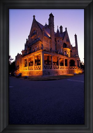 Framed Craig Darroch Castle, Victoria, British Columbia, Canada Print