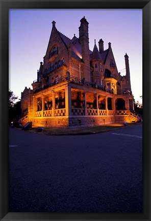 Framed Craig Darroch Castle, Victoria, British Columbia, Canada Print