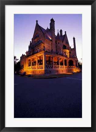 Framed Craig Darroch Castle, Victoria, British Columbia, Canada Print