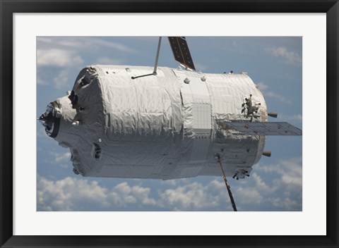 Framed Edoardo Amaldi Automated Transfer Vehicle-3 resupply Spacecraft Print