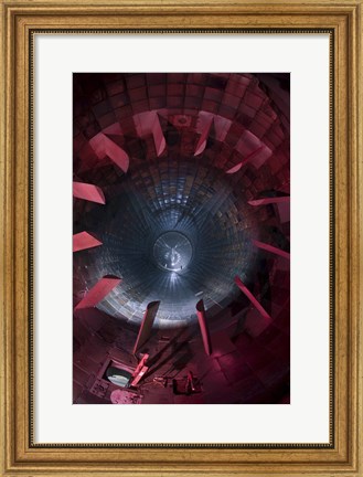 Framed Inside the Diffuser Section of a 16-foot Supersonic Wind Tunnel Print