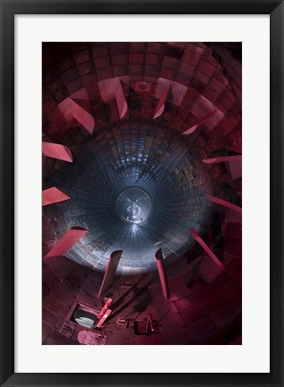 Framed Inside the Diffuser Section of a 16-foot Supersonic Wind Tunnel Print