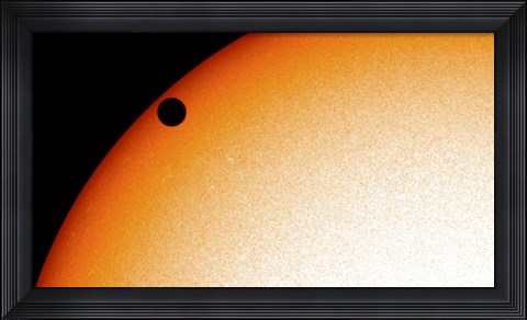 Framed Venus Transit across the Sun 2012 Print