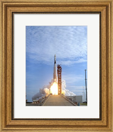 Framed Atlas Agena Target Vehicle Liftoff for Gemini 11, Cape Canaveral, Florida Print