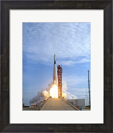 Framed Atlas Agena Target Vehicle Liftoff for Gemini 11, Cape Canaveral, Florida Print