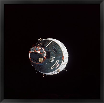 Framed Gemini 7 Spacecraft Print