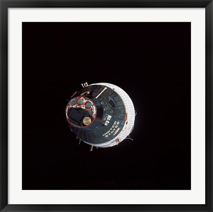 Framed Gemini 7 Spacecraft Print