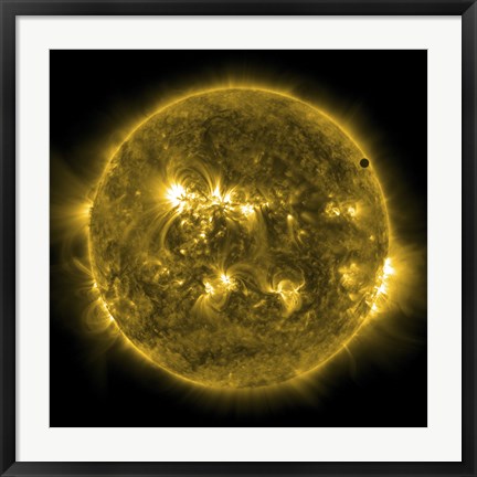 Framed 2012 Transit of Venus Print