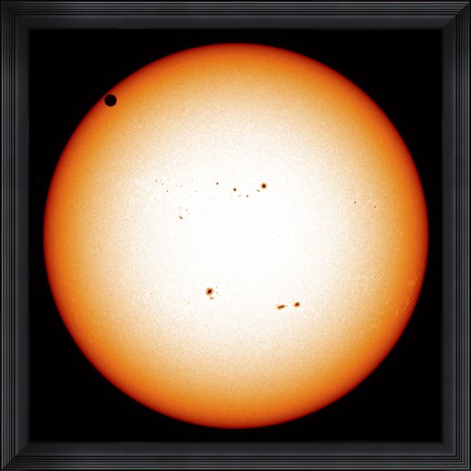 Framed Transit of Venus 2012 Print