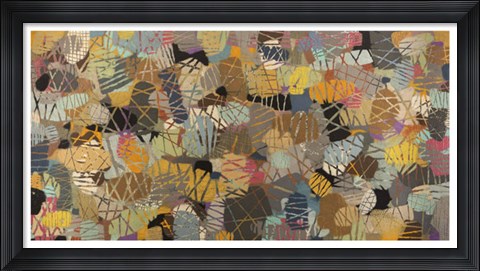 Framed Lower Manhattan Print