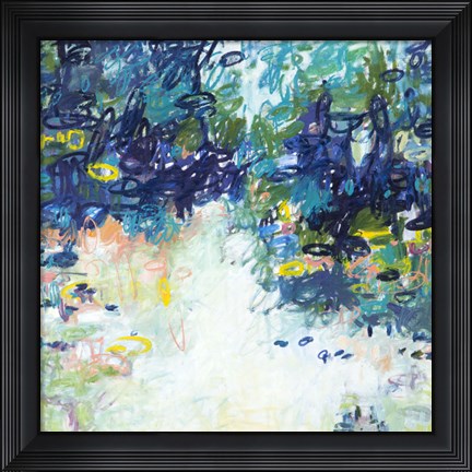 Framed Blue Ivy Print