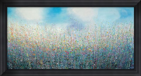 Framed Thought of Spring Print